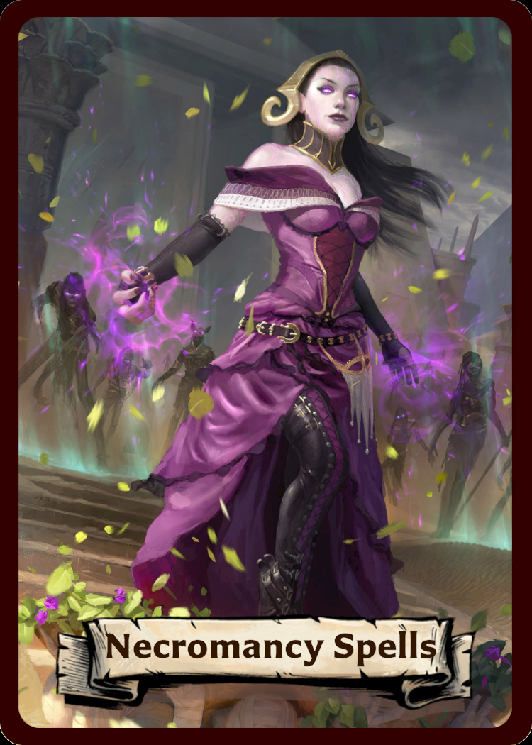 Necromancy Spells - Back